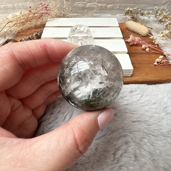 Small Garden Quartz Sphere - Picture 7 of 9
